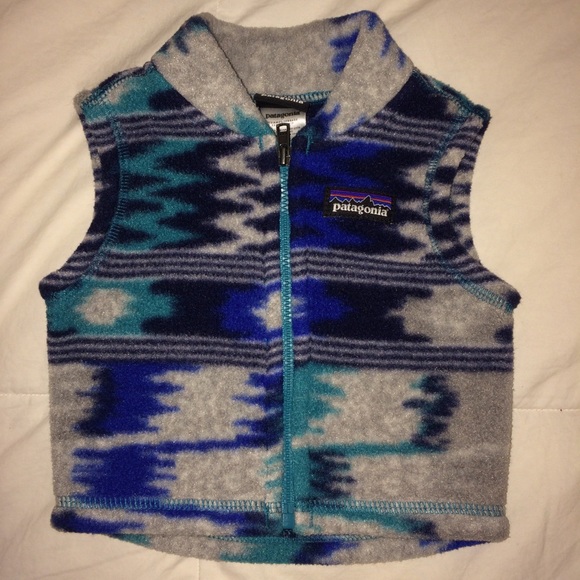 patagonia baby fleece vest